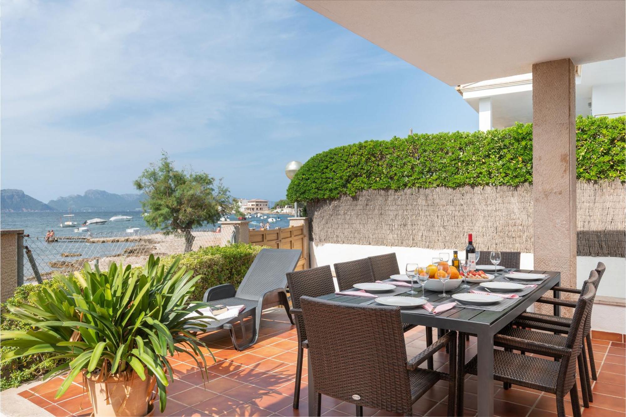 Ses Ones With Sea Views Villa Alcudia  Exteriör bild